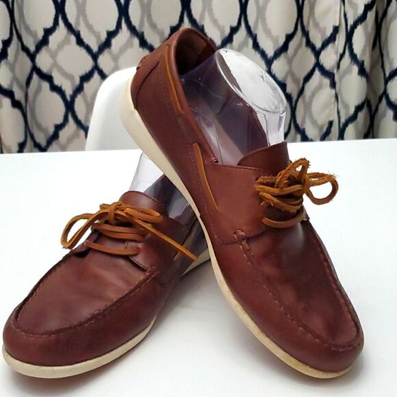 Tommy Bahama Other - Tommy Bahama Brown Leather Loafers